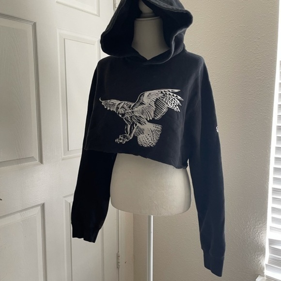 October’s Very Own OVO hoodie cropped sweater - Picture 2 of 8